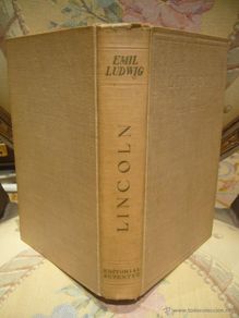 Second hand books: LINCOLN, DE EMIL LUDWIG. EDITORIAL JUVENTUD 1.949.